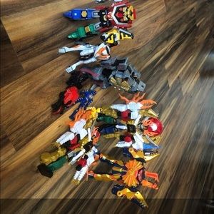 Power Rangers Action Figures Bundle